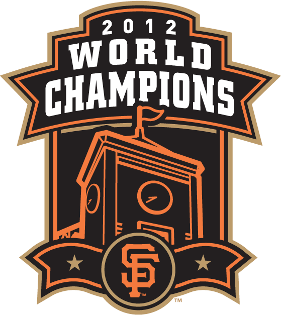 San Francisco Giants 2012 Champion Logo t shirts DIY iron ons